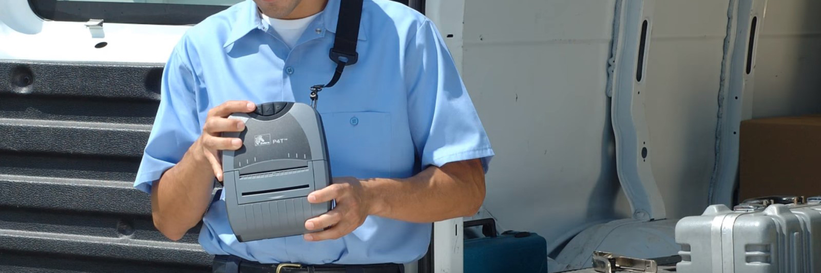 Наконец-то: Zebra начинает выпуск мобильного термотрансферного принтера P4T