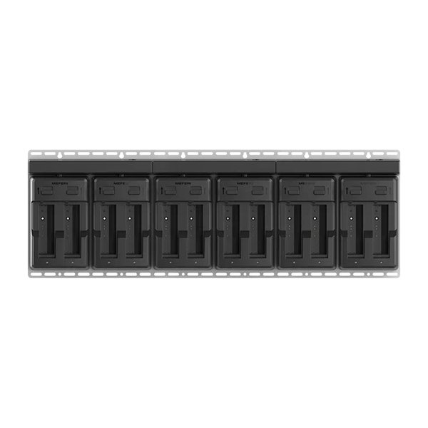 Зарядная станция MEFERI на 12 слотов аккумуляторов для ME10