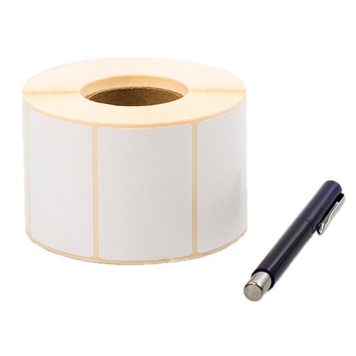 Полиэстеровая этикетка PET Matt Chrome TOP S8015 58 х 60 мм (1 ряд, 3000 шт, втулка 76)