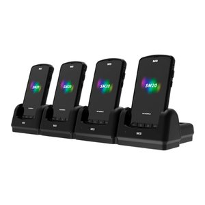 Зарядный крэдл M3 Mobile для SM15/SM20, 8 слотов (4 ТСД + 4 АКБ), быстрая зарядка, без блока питания