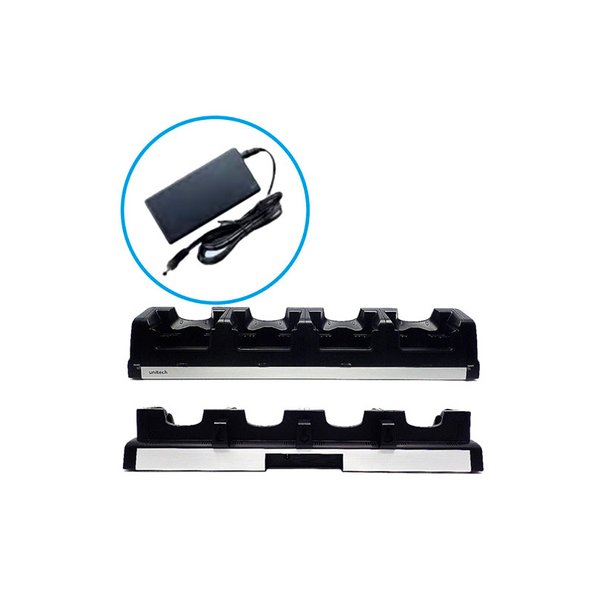 Коммуникационно-зарядная подставка Unitech для EA630, 4 слота, Ethernet