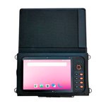 Чехол из натуральной кожи с регулируемым ремнем через плечо для Urovo P8100