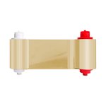 Красящая лента золотого цвета для Seaory S25, S26, S28, 100 м х 60 мм, 1000 отпечатков