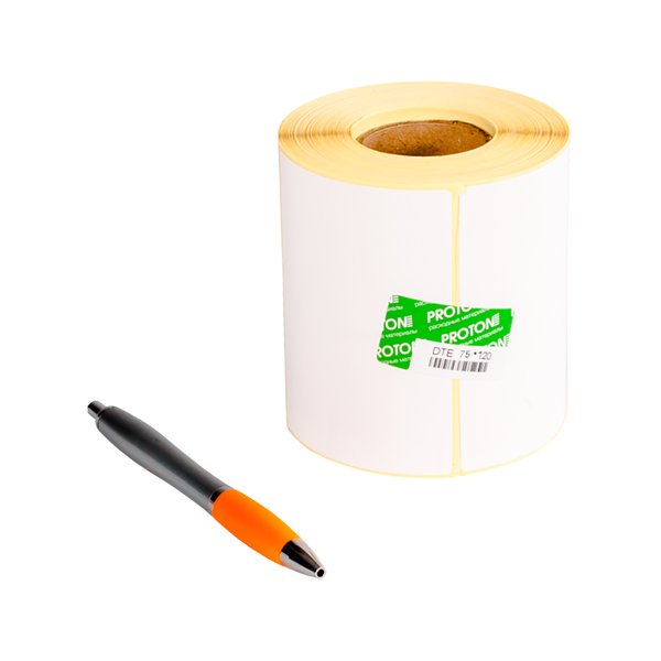 Термоэтикетка Proton 75 x 120 мм (1 ряд, 300 шт, втулка 40) для OZON/ОЗОН