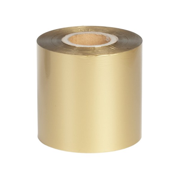 Термотрансферная лента Comercial Arque X9356, 30 мм х 300 м, Resin, OUT, Золотая