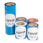 Термотрансферная лента Format WX4085 OVATION, 64 мм х 110 м, Wax, IN