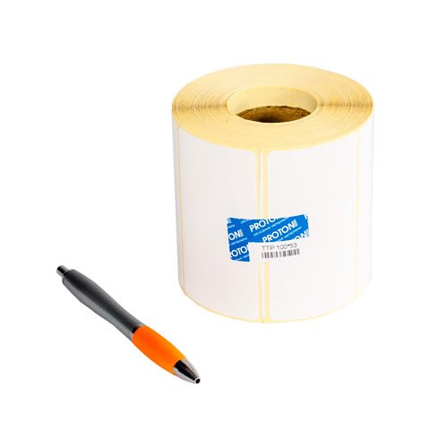 Полуглянцевая этикетка Proton 100 x 146 мм (1 ряд, 1000 шт, втулка 76)