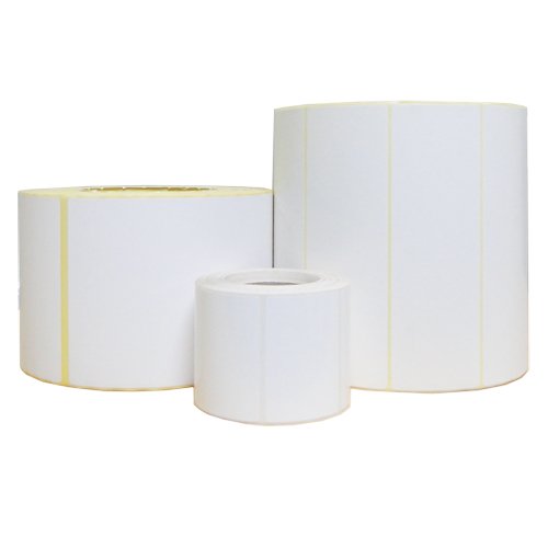 Полиэстеровая этикетка PET Matt Chrome TOP S8015 100 х 72 мм (1 ряд, 2000 шт, втулка 76)